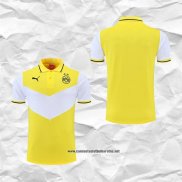 Borussia Dortmund Camiseta Polo del 2022-2023 Amarillo y Blanco