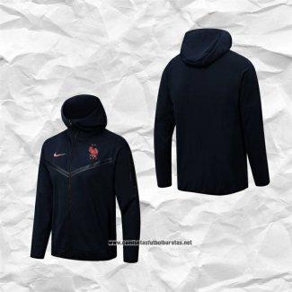 Chaqueta con Capucha del Francia 2022-2023 Azul