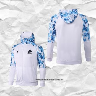 Chaqueta con Capucha del Olympique Marsella 2021-2022 Blanco