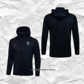 Chaqueta con Capucha del Paris Saint-Germain 2021-2022 Azul