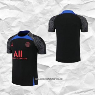 Paris Saint-Germain Camiseta de Entrenamiento 2022-2023 Negro y Azul