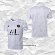 Paris Saint-Germain Camiseta de Entrenamiento Jordan 2021-2022 Blanco