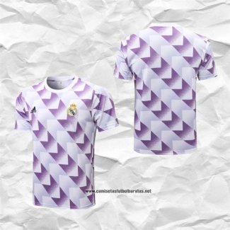 Real Madrid Camiseta de Entrenamiento 2022-2023 Blanco y Purpura