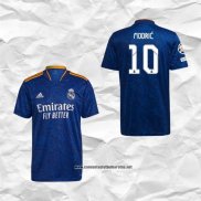 Segunda Real Madrid Camiseta Jugador Modric 2021-2022