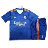 Segunda Real Madrid Camiseta Nino 2021-2022