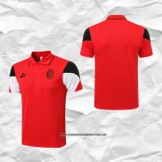 AC Milan Camiseta Polo del 2021-2022 Rojo