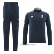 Chandal de Sudadera del Juventus 2021-2022 Azul