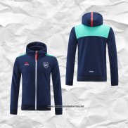 Chaqueta con Capucha del Arsenal 2021-2022 Azul