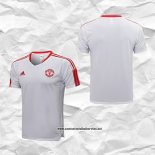 Manchester United Camiseta de Entrenamiento 2021-2022 Blanco