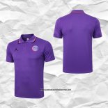 Paris Saint-Germain Camiseta Polo del Jordan 2021-2022 Purpura