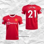 Primera Manchester United Camiseta Jugador Cavani 2021-2022