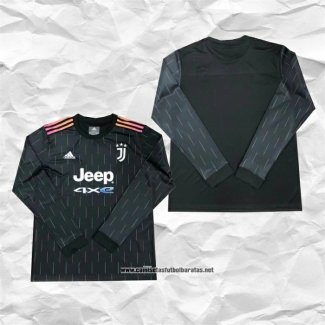 Segunda Juventus Camiseta 2021-2022 Manga Larga