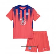 Tercera Chelsea Camiseta Nino 2020-2021