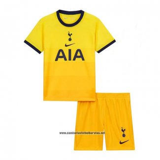 Tercera Tottenham Hotspur Camiseta Nino 2020-2021