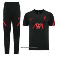 Chandal del Liverpool 2021-2022 Manga Corta Negro