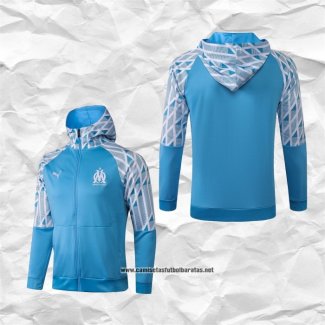 Chaqueta con Capucha del Olympique Marsella 2021 Azul