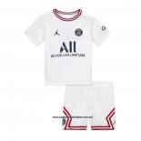 Cuarto Paris Saint-Germain Camiseta Nino 2021-2022