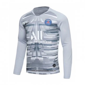 Paris Saint-Germain Camiseta Portero 2020-2021 Manga Larga Gris