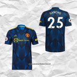 Tercera Manchester United Camiseta Jugador Sancho 2021-2022