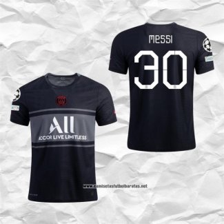 Tercera Paris Saint-Germain Camiseta Jugador Messi 2021-2022