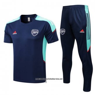 Chandal del Arsenal 2022-2023 Manga Corta Azul