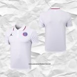 Paris Saint-Germain Camiseta Polo del Jordan 2021-2022 Blanco