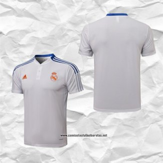 Real Madrid Camiseta Polo del 2021-2022 Blanco