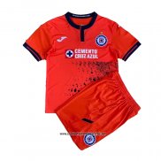 Tercera Cruz Azul Camiseta Nino 2021-2022