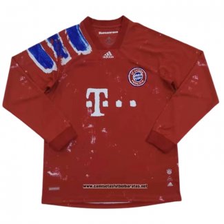 Bayern Munich Camiseta Human Race 2020-2021 Manga Larga