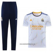 Chandal del Real Madrid 2021-2022 Manga Corta Blanco