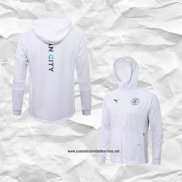 Chaqueta con Capucha del Manchester City 2021-2022 Blanco