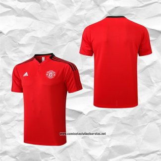 Manchester United Camiseta Polo del 2022-2023 Rojo