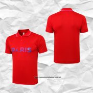 Paris Saint-Germain Camiseta Polo del 2021-2022 Rojo