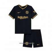 Segunda Barcelona Camiseta Nino 2020-2021