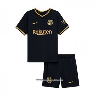 Segunda Barcelona Camiseta Nino 2020-2021