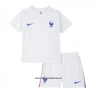 Segunda Francia Camiseta Nino 2020-2021