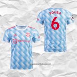 Segunda Manchester United Camiseta Jugador Pogba 2021-2022