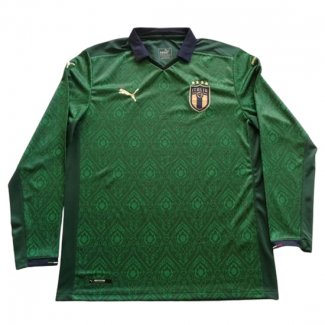 Tercera Italia Camiseta 2020-2021 Manga Larga