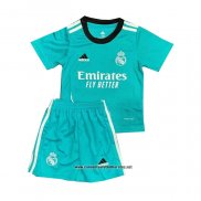 Tercera Real Madrid Camiseta Nino 2021-2022