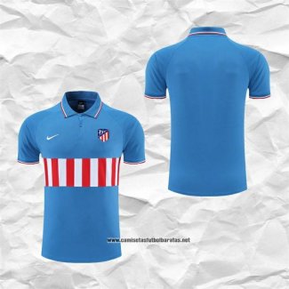 Atletico Madrid Camiseta Polo del 2022-2023 Azul