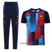 Chandal del Barcelona 2021-2022 Manga Corta Azul