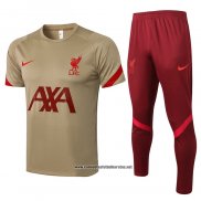 Chandal del Liverpool 2021-2022 Manga Corta Amarillo