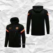 Chaqueta con Capucha del Chelsea 2021-2022 Negro