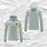 Chaqueta con Capucha del Chelsea 2021-2022 Gris