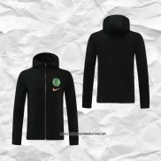 Chaqueta con Capucha del Inter Milan 2021 Negro