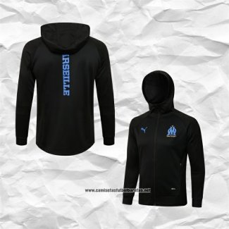 Chaqueta con Capucha del Olympique Marsella 2021-2022 Negro