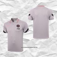Paris Saint-Germain Camiseta Polo del 2021-2022 Gris
