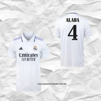 Primera Real Madrid Camiseta Jugador Alaba 2022-2023