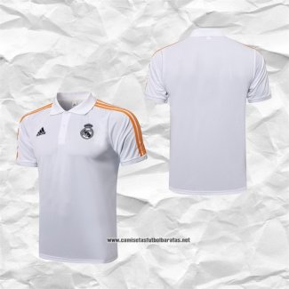 Real Madrid Camiseta Polo del 2021-2022 Blanco