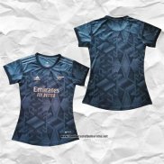 Segunda Arsenal Camiseta Mujer 2022-2023